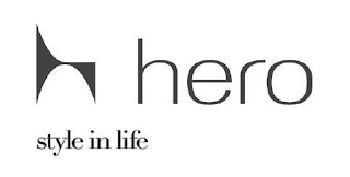 H HERO STYLE IN LIFE logo