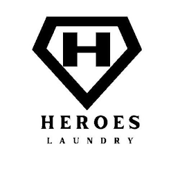 H HEROES LAUNDRY logo