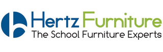 H HERTZ FURNITURE THE SCHOOL FURNITURE EXPERTS logo