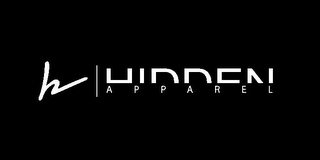 H HIDDEN APPAREL logo
