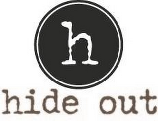 H HIDE OUT logo