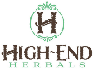 H HIGH-END HERBALS logo