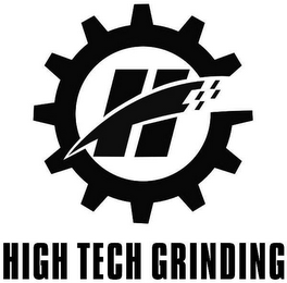 H HIGH TECH GRINDING logo