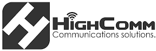 H HIGHCOMM COMMUNICATION SOLUTIONS logo