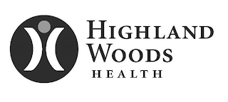 H HIGHLAND WOODS HEALTH logo