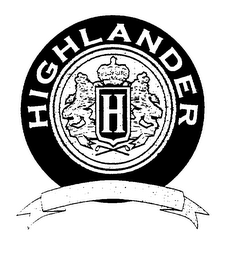 H HIGHLANDER logo