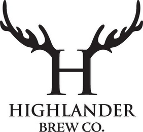 H HIGHLANDER BREW CO. logo