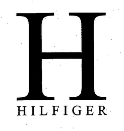 H HILFIGER logo