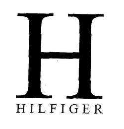 H HILFIGER logo