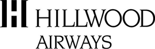H HILLWOOD AIRWAYS logo