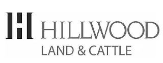 H HILLWOOD LAND & CATTLE logo