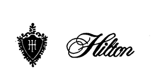 H HILTON logo