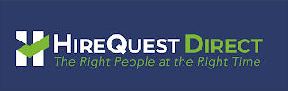 H HIREQUEST DIRECT THE RIGHT PEOPLE AT THE RIGHT TIME logo