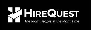 H HIREQUEST THE RIGHT PEOPLE AT THE RIGHT TIME logo