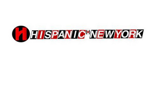 H HISPANIC {*} NEW YORK logo