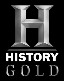 H HISTORY GOLD logo