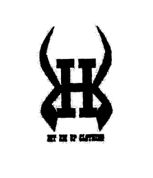 H HIT EM UP CLOTHING logo