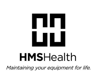 H HMSHEALTH MAINTAINING YOUR EQUIPMENT FOR LIFE. logo