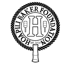 H HOAPILI BAKER FOUNDATION EST. 2020 logo