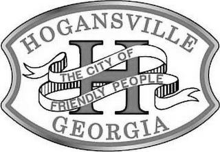 H HOGANSVILLE THE CITY OF FRIENDLY PEOPLE GEORGIA logo