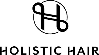 H HOLISTIC HAIR logo