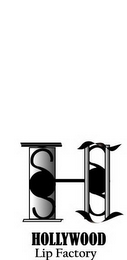 H HOLLYWOOD LIP FACTORY logo