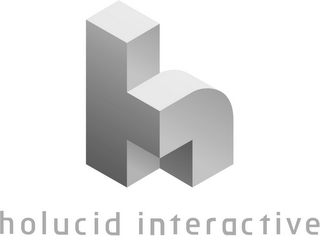 H HOLUCID INTERACTIVE logo