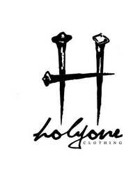 H HOLYONE CLOTHING logo