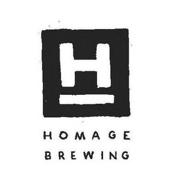 H HOMAGE BREWING logo