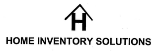 H HOME INVENTORY SOLUTIONS logo