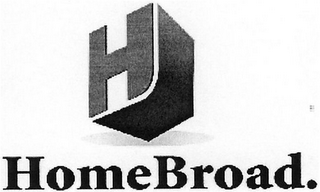 H HOMEBROAD. logo