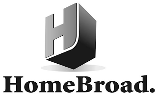 H HOMEBROAD. logo