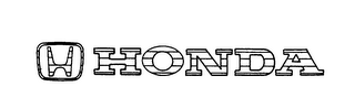 H HONDA logo