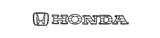 H HONDA logo