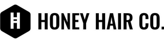 H HONEY HAIR CO. logo