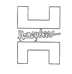 H HONEYBEES logo