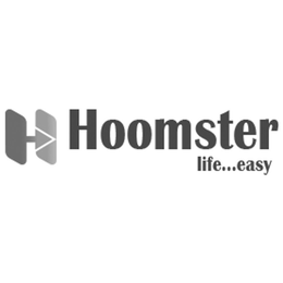 H HOOMSTER LIFE...EASY logo
