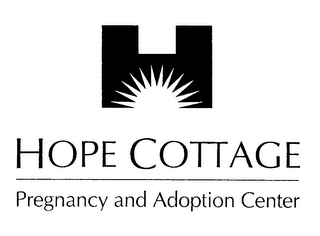 H HOPE COTTAGE PREGNANCY AND ADOPTION CENTER logo
