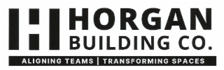 H HORGAN BUILDING CO. ALIGNING TEAMS I TRANSFORMING SPACES logo