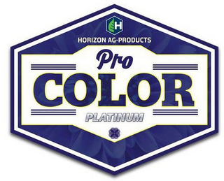 H HORIZON AG-PRODUCTS PRO COLOR PLATINUM logo