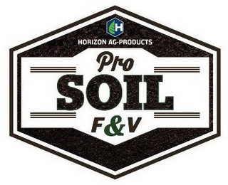 H HORIZON AG-PRODUCTS PRO SOIL F & V logo