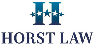 H HORST LAW logo
