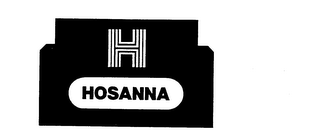 H HOSANNA logo