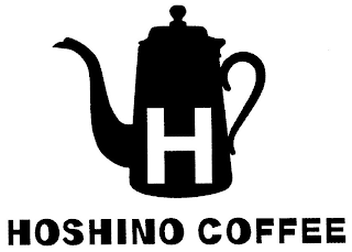 H HOSHINO COFFEE logo