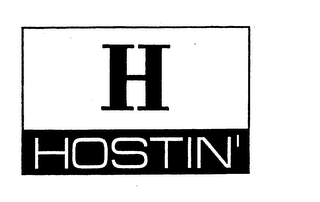 H HOSTIN' logo