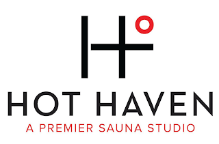 H HOT HAVEN A PREMIER SAUNA STUDIO logo