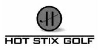H HOT STIX GOLF logo