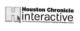 H HOUSTON CHRONICLE INTERACTIVE AN ON-LINE SERVICE FROM HOUSTON'S LEADING INFORMATION SOURCE logo
