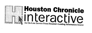 H HOUSTON CHRONICLE INTERACTIVE AN ON-LINE SERVICE FROM HOUSTON'S LEADING INFORMATION SOURCE logo