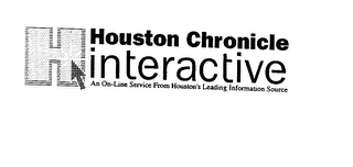 H HOUSTON CHRONICLE INTERACTIVE AN ON-LINE SERVICE FROM HOUSTON'S LEADING INFORMATION SOURCE logo